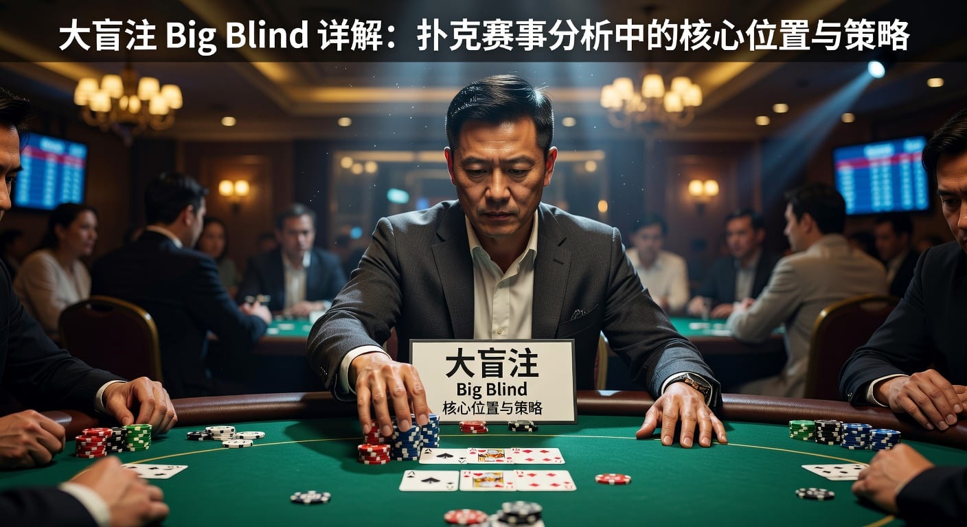 大盲注 big blind：下注基准与实战思路