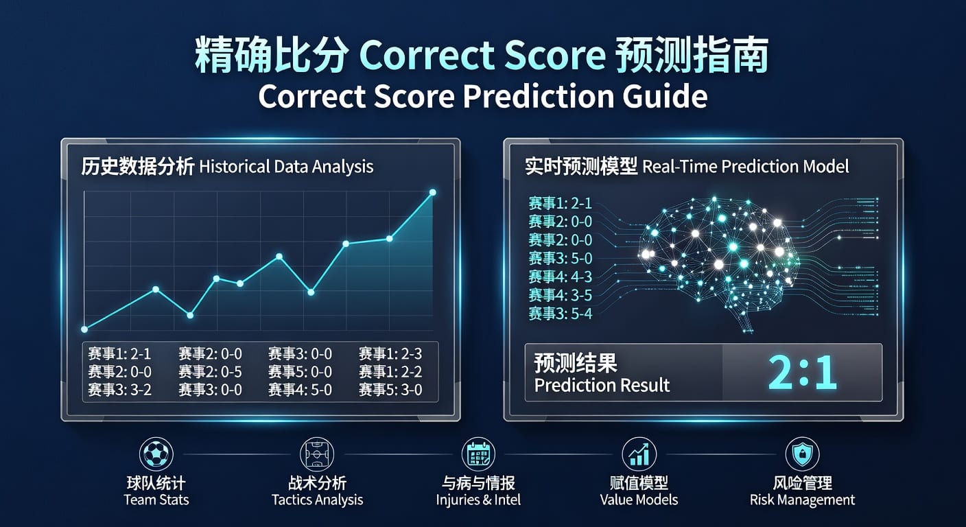 精确比分 correct score 的赛前判断逻辑与实战参考