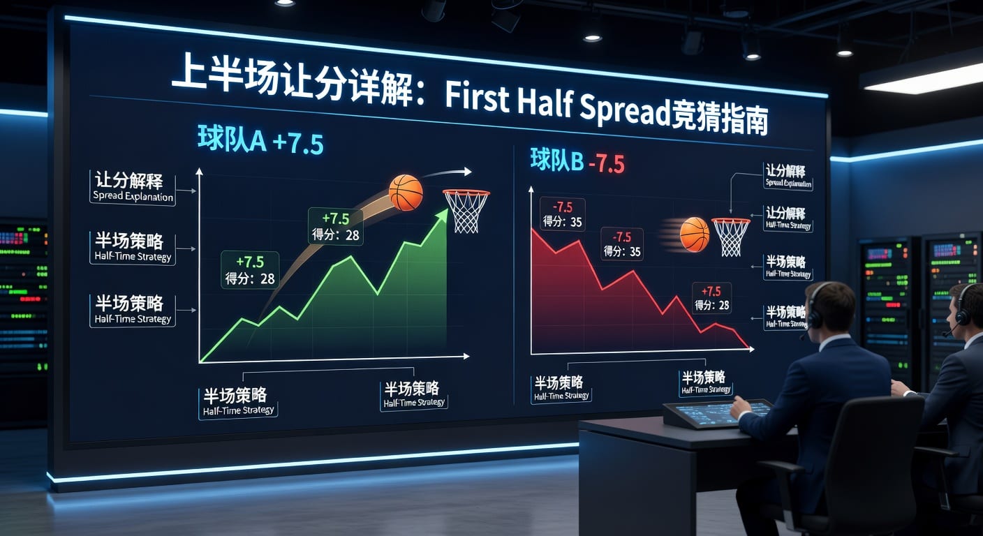 上半场让分 first half spread：赛前判断与实战思路