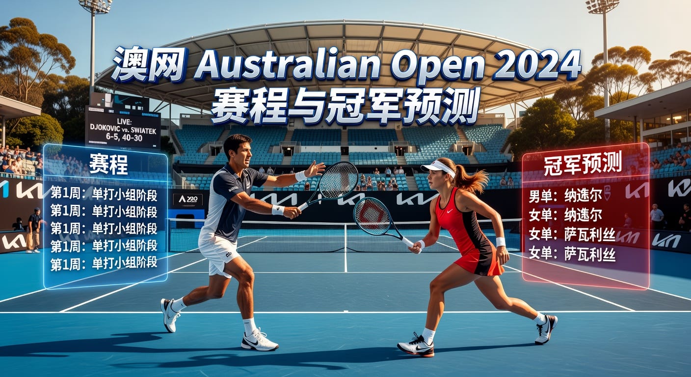 澳网 Australian Open 2026年赛程与投注技巧